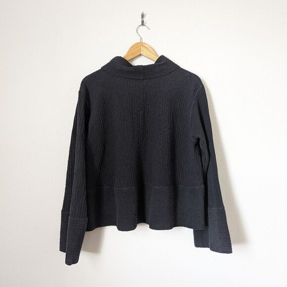 Lululemon dark heathered graphite grey Retreat Yourself textured pullover - Picture 5 of 6